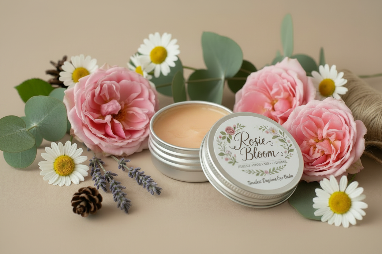 Open Timeless Daytime Eye Balm without burlap