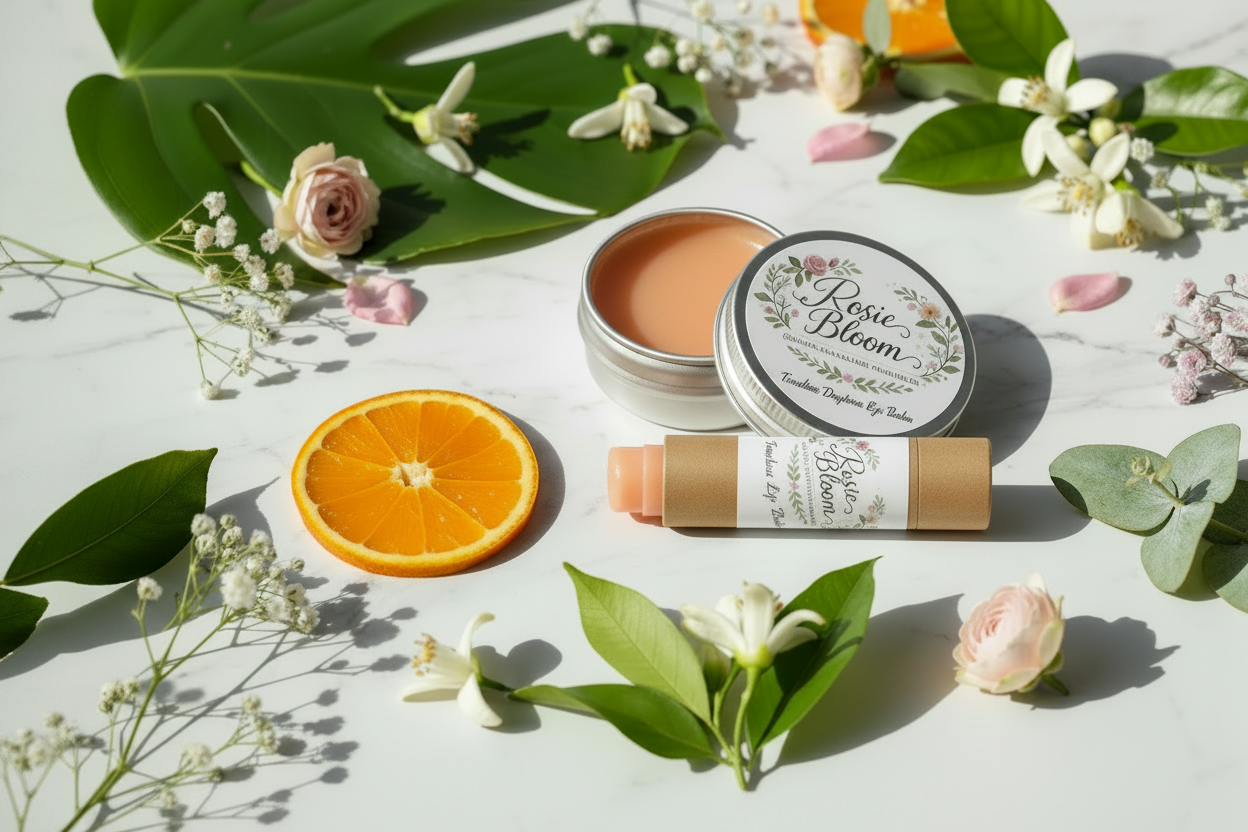 Timeless Lip Balm - Tube Laid Flat with Tin